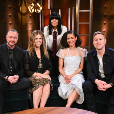 Claudia Winkleman Show – Sneak Preview with James McAvoy, Rita Wilson, Gugu Mbatha-Raw, Russell Howard. 