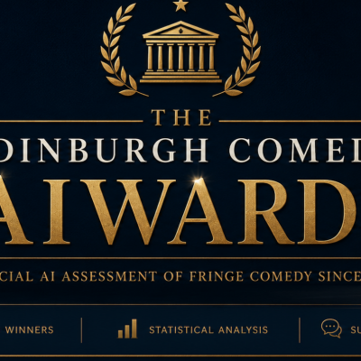Comedian Wins Three Comedy AiWards Before Fringe Starts