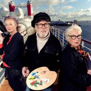 Art Ahoy! Jim Moir And Jenny Eclair Take Part In Artistic Cruises