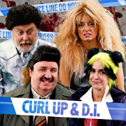 Jim Moir/Vic Reeves Comedy Crime Podcast Curl Up And DI Launches