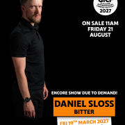 2027 Glasgow International Comedy Festival - SEC Armadillo Shows For Daniel Sloss and Connor Burns