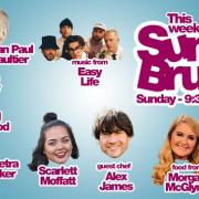Sunday Brunch Guests Including Richard Blackwood and Sharon Rooney