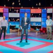 Richard Osman's House Of Games With Maisie Adam, Rory Bremner, James Cracknell, Michelle Gayle
