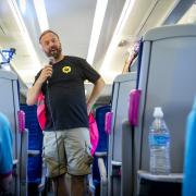 Train Turns Carriage Into Stand Up Club