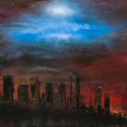 Ricky Gervais painting