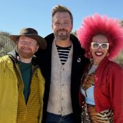 Iain Stirling Hosts Sand Sculpture Series