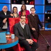 Richard Osman's House Of Games With Jack Carroll, Dani Harmer, Dominic Littlewood and Shivi Ramoutar