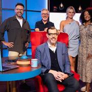 Richard Osman's House of Games with Tasha Ghouri, Jon Kay, Alexandra Mardell and Griff Rhys Jones