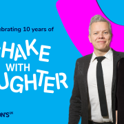 Jo Brand Plays Shake With Laughter Benefit
