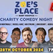 Hot Water Comedy Stages All-Star Fundraiser For Zoe's Place Hospice